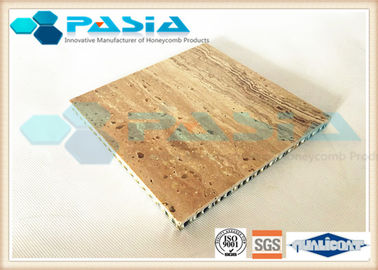 Китай Панели камня сота травертина, мраморный сот обшивают панелями толщину 25мм поставщик